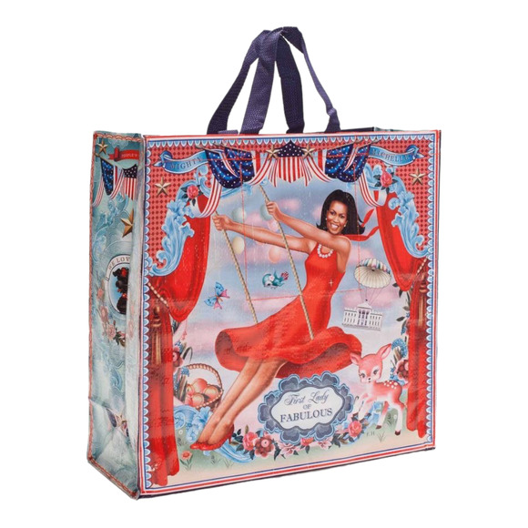 Blue Q Bags Blue Q Michelle Obama Mighty Michelle First Lady Of